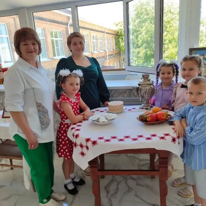 Юные канеловчане в музее