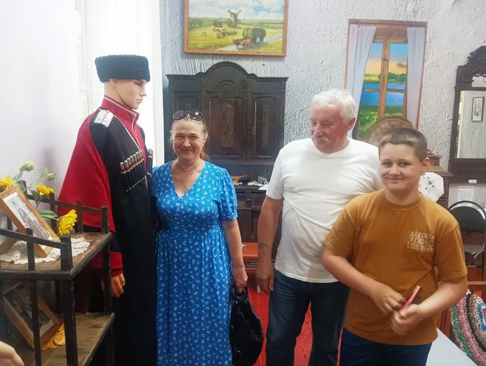 Семья Белик в музее