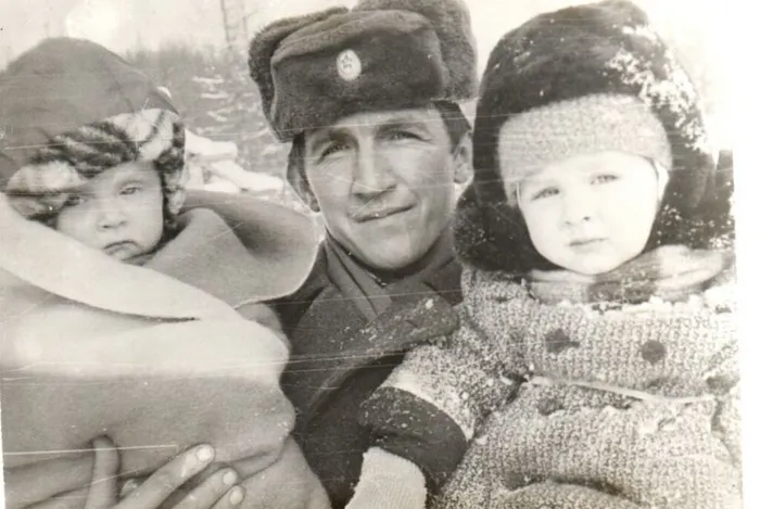 Дети Василия  и Алины Кокуриных на БАМе