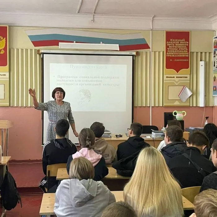 На встрече со студентами.